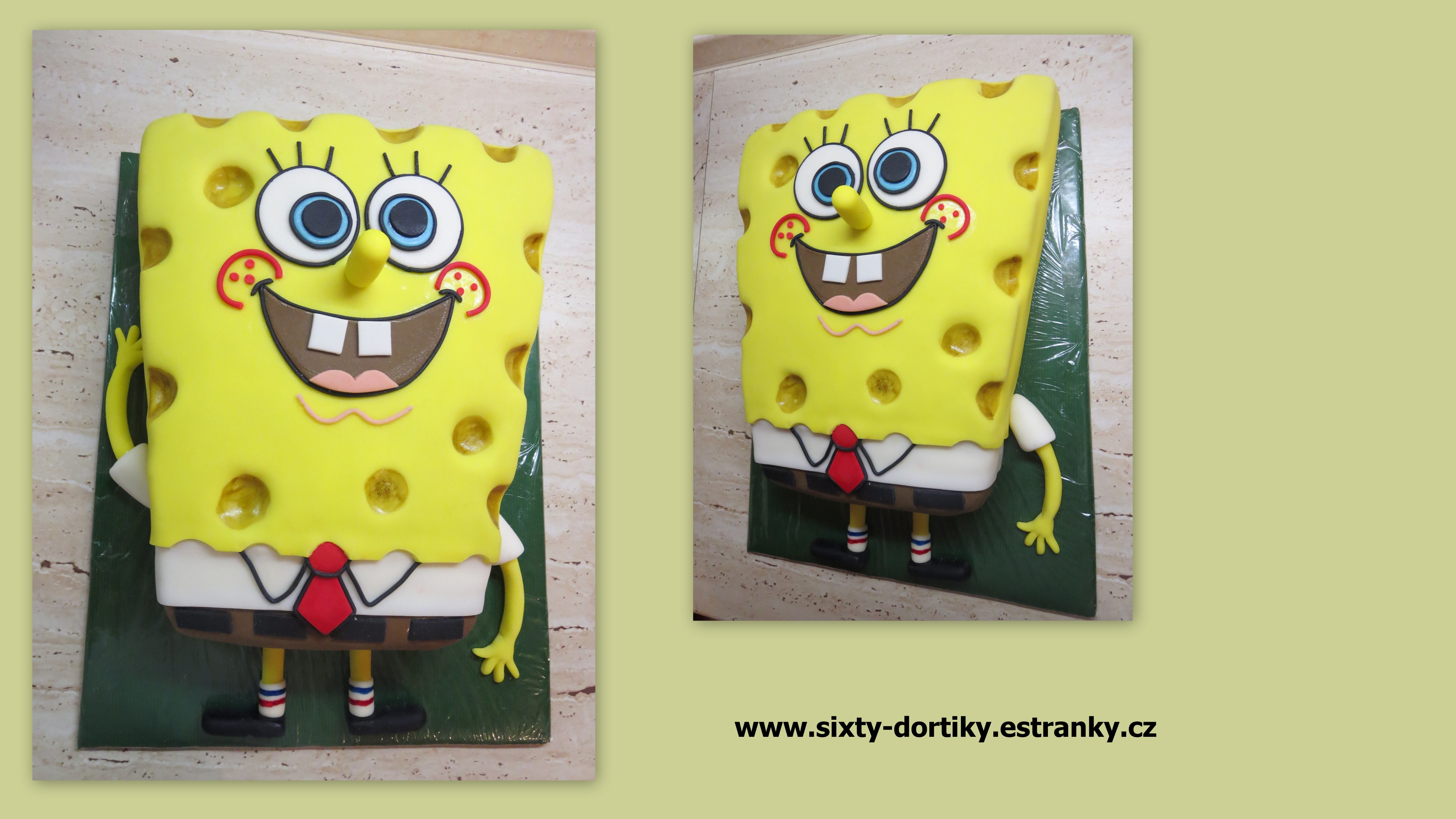 3D Spongebob v kalhotách